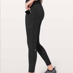 FIRM Lululemon Black Speed Up Tight